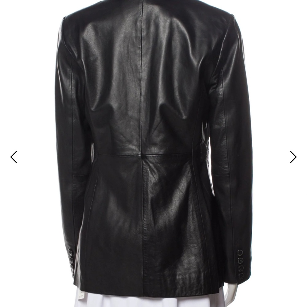 Reformation x Veda 100% Genuine Leather Jacket Size Medium / Small - Picture 5 of 6